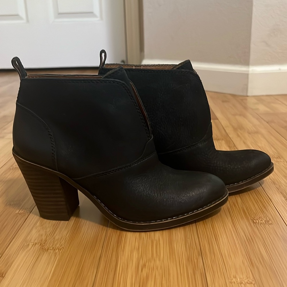 Lucky Brand leather booties